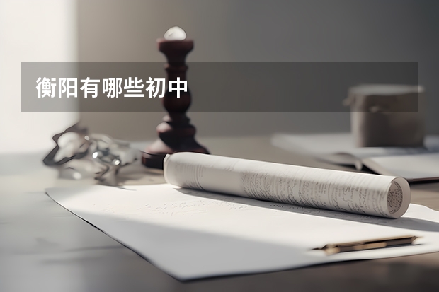 衡阳有哪些初中