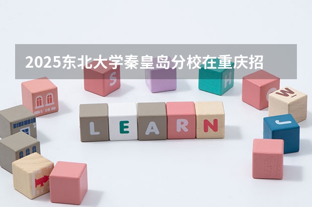 2025东北大学秦皇岛分校在重庆招生计划预测