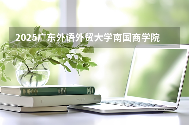 2025广东外语外贸大学南国商学院在广东招生计划人数一览表